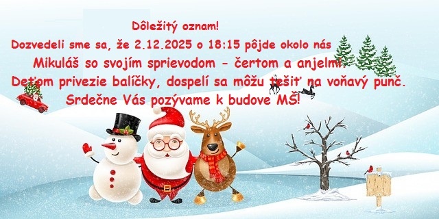 Mikuláš, Mikuláš,.... opäť príde k nám... - Obrázok 1