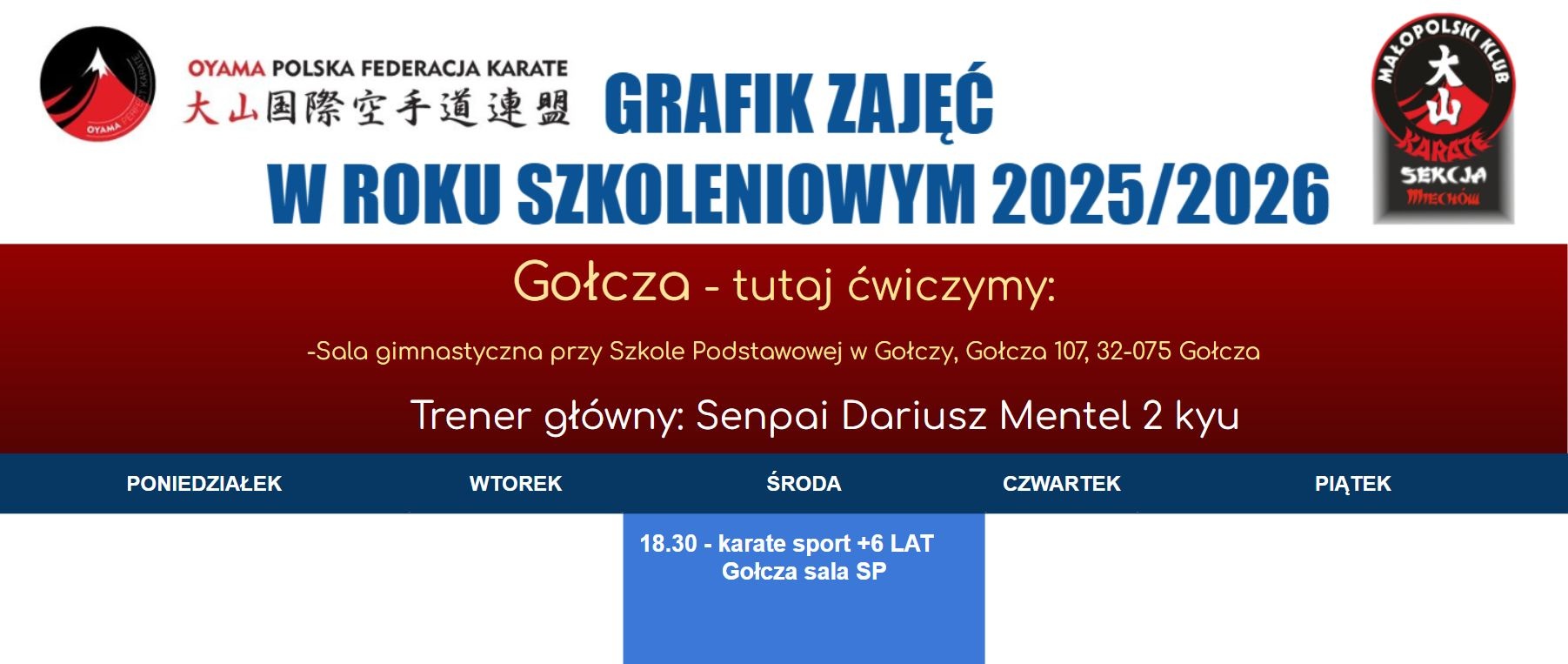 Treningi Oyama Karate - Obrazek 1