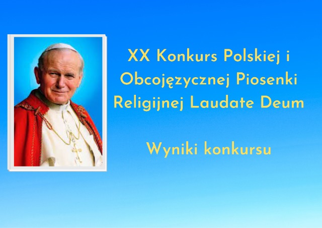 XX Konkurs Polskiej i Obcojęzycznej Piosenki Religijnej Laudate Deum - II miejsce uczennicy Jowity Mach - Obrazek 1