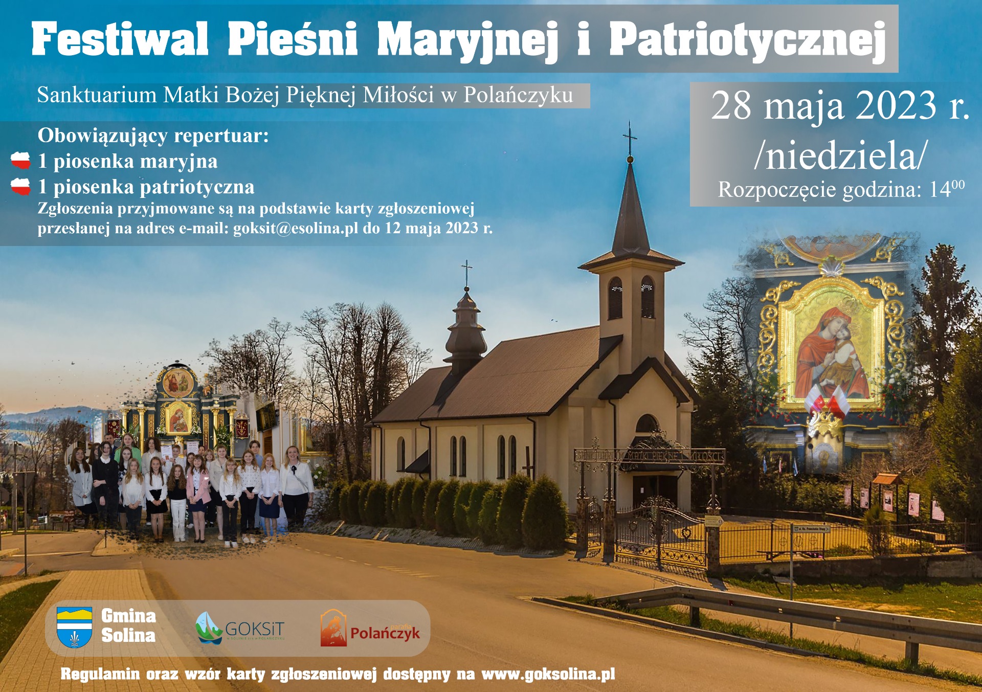 Festiwal Pieśni Maryjnej i Patriotycznej - Obrazek 1