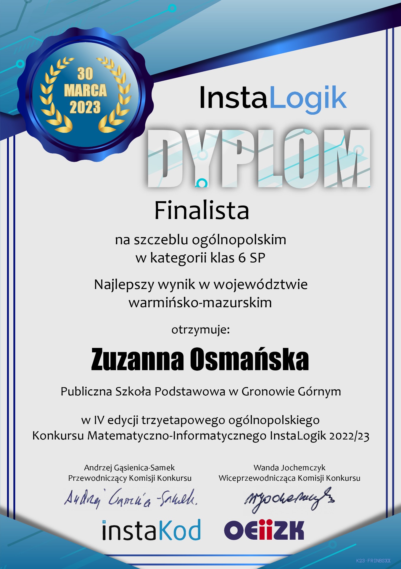Finał IV edycji konkursu InstaLogik 2022/2023 - Obrazek 8