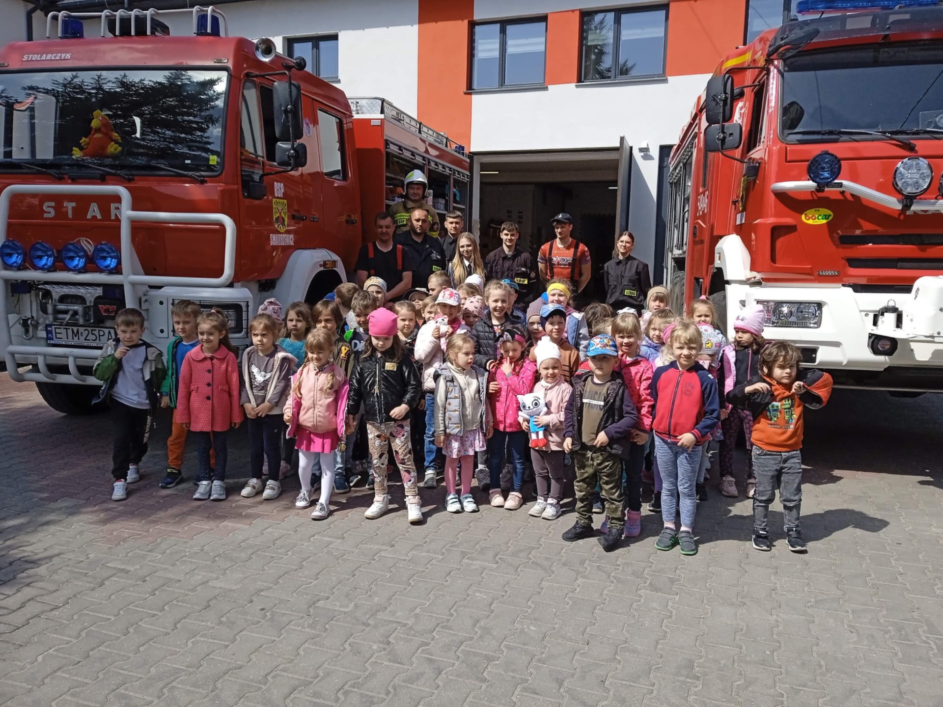 Wizyta Przedszkolaków w OSP Smardzewice - Obrazek 2