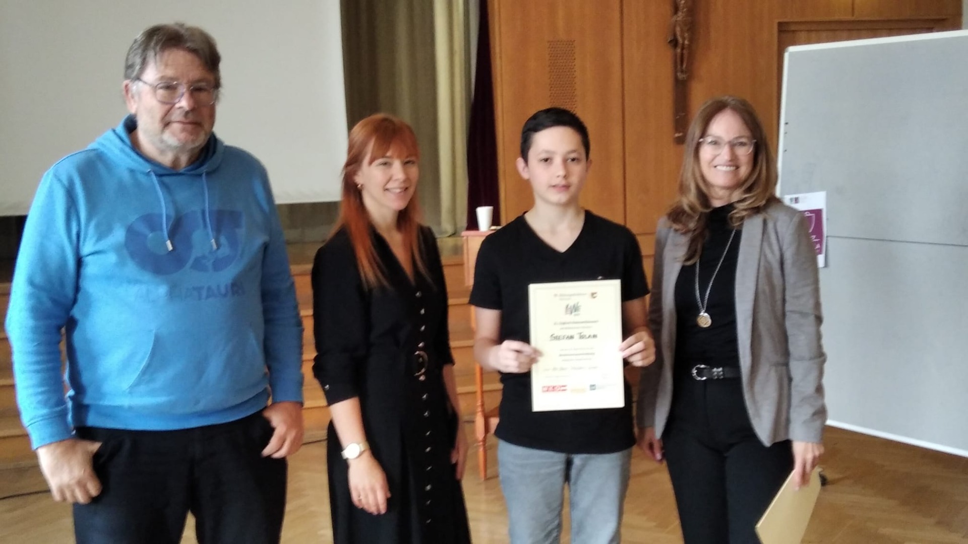 Mittelschule Kühnsdorf – im Finale beim landesweiten Englisch Redewettbewerb - Bild 3