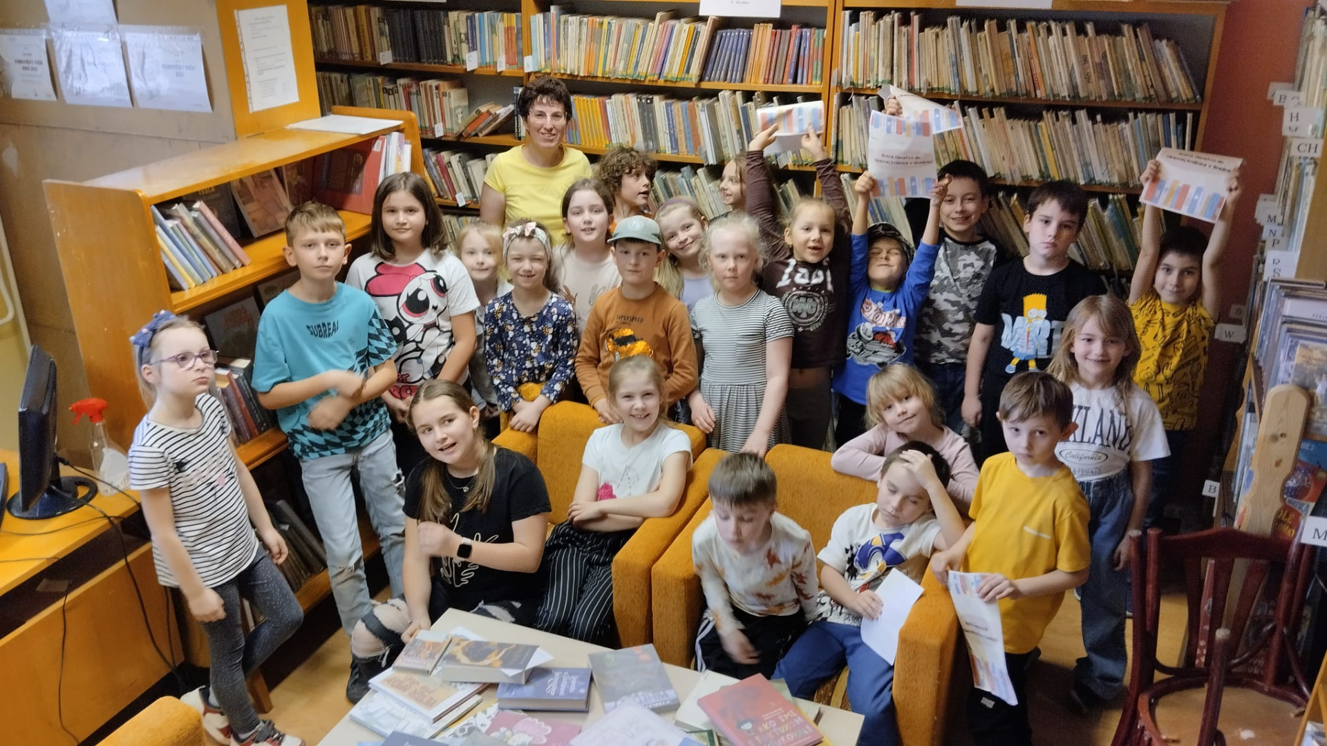 Deti zo školského klubu navštívili obecnú knižnicu - Obrázok 1