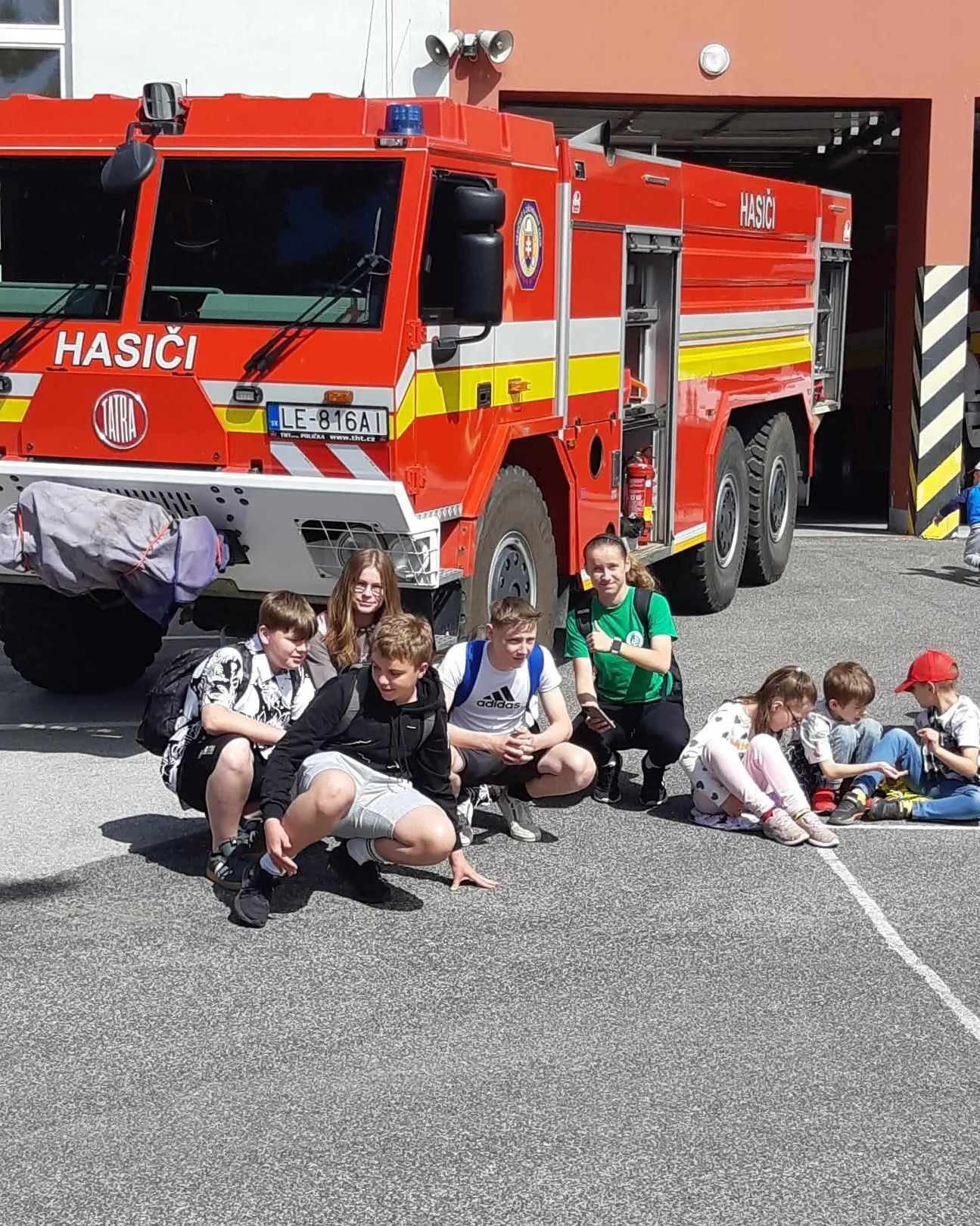 Deň otvorených dverí na hasičskej stanici v Levoči - Obrázok 1