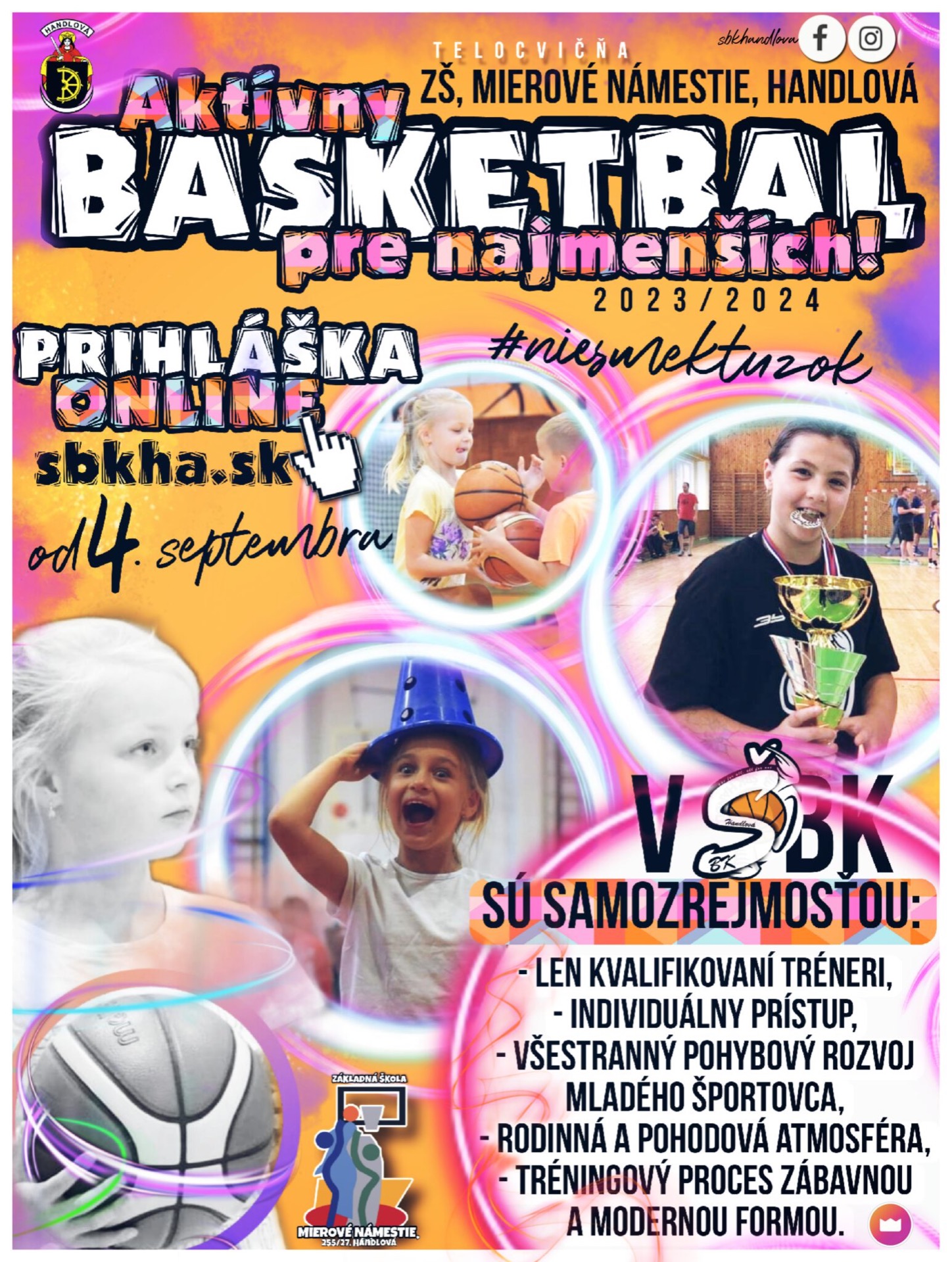 Aktívny basketbal pre najmenších /ONLINE PRIHLÁŠKA/ - Obrázok 1