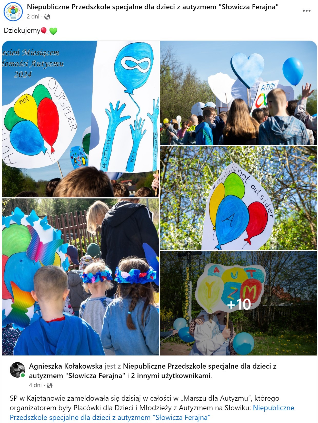 Marsz dla Autyzmu - Jednoczymy się dla wsparcia osób w spektrum autyzmu - Obrazek 2