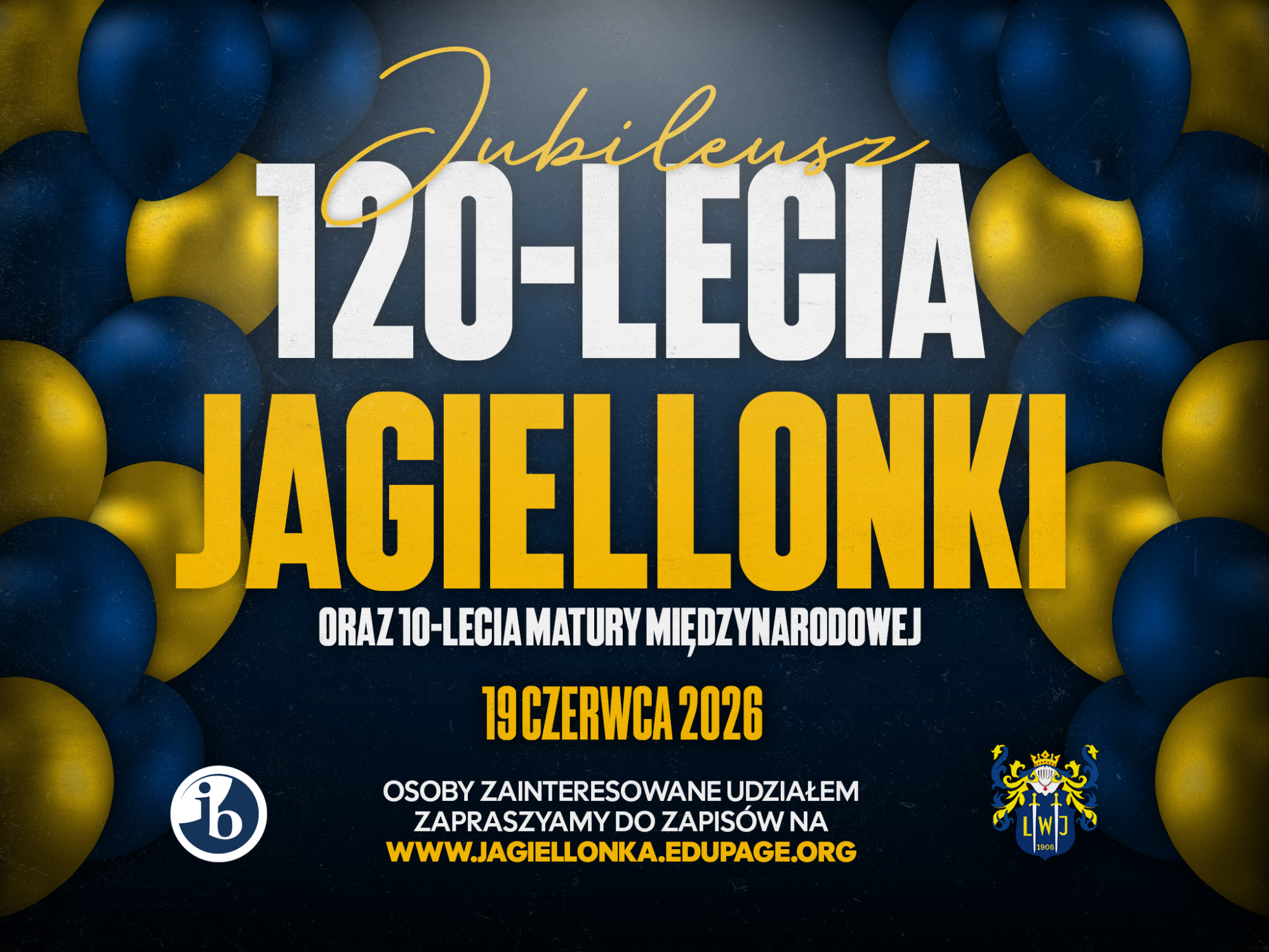 120 lat Jagiellonki - 10 lat Matury Międzynarodowej - Obrazek 1