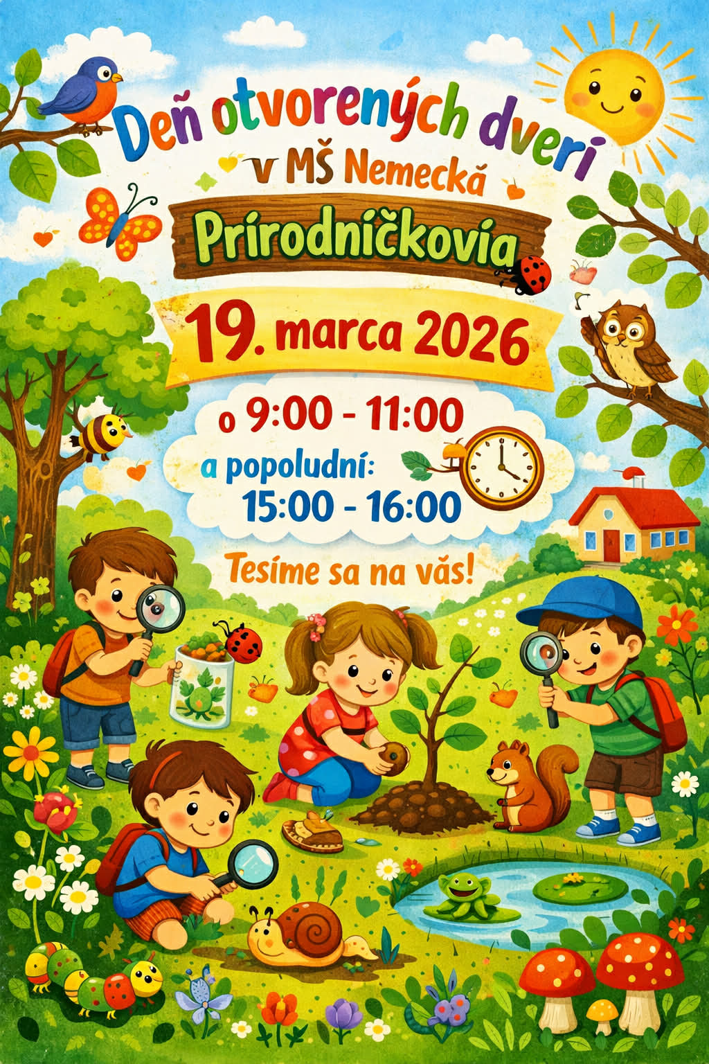 🎈 Deň otvorených dverí v našej MŠ 🎨 - Obrázok 1