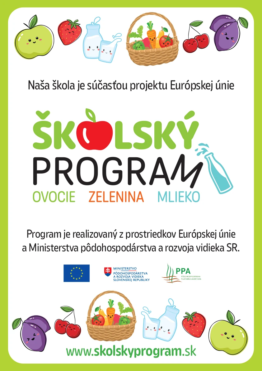 Školský program - ovocie a zelenina - Obrázok 1
