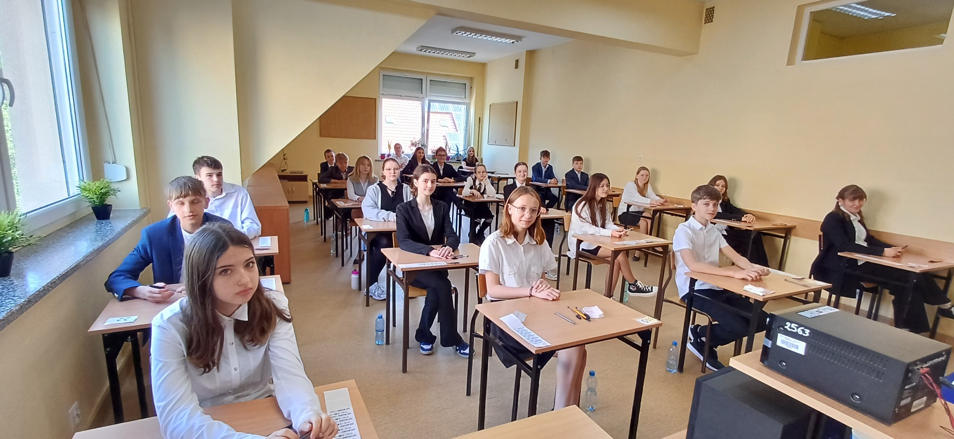 Egzaminy ósmoklasisty w naszej szkole - Obrazek 2