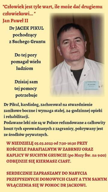 Kiermasz ciast - Kośćiół Parafialny w Zabrniu - 05.03.2023r. - Obrazek 1