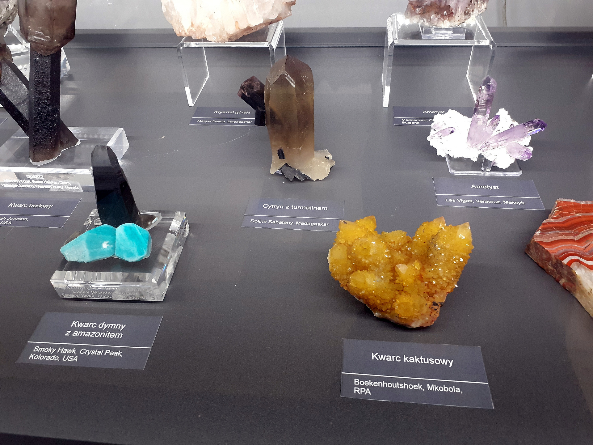 kolekcja minerałów