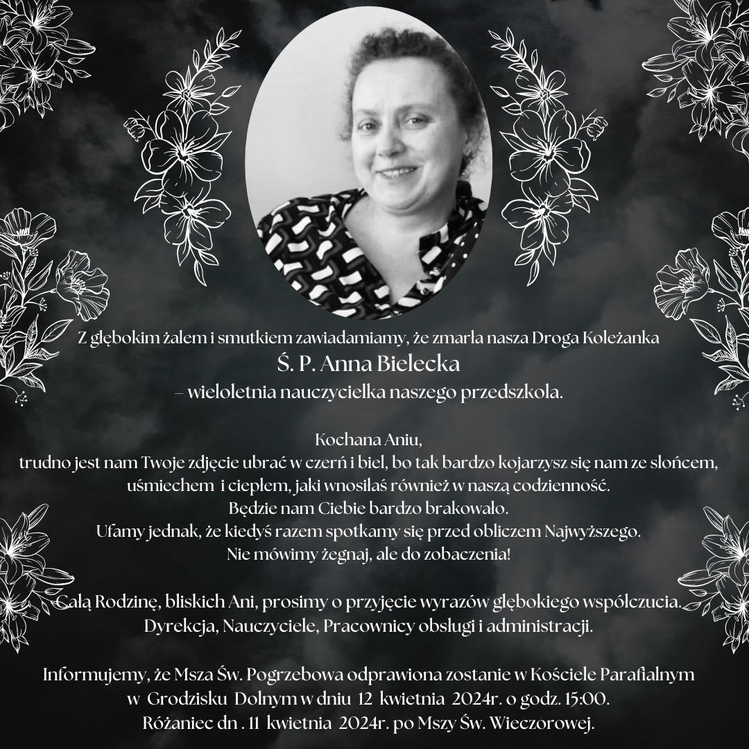 Pożegnanie ś.p.Anny Bieleckiej - Obrazek 1