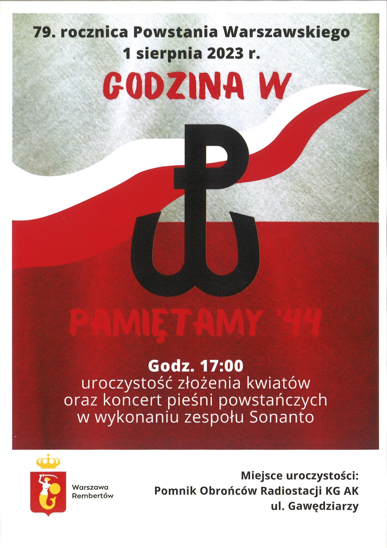 79. rocznica Powstania Warszawskiego - Obrazek 1