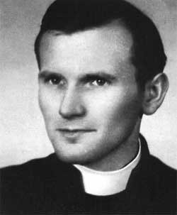 Karol Wojtyła jako diakon