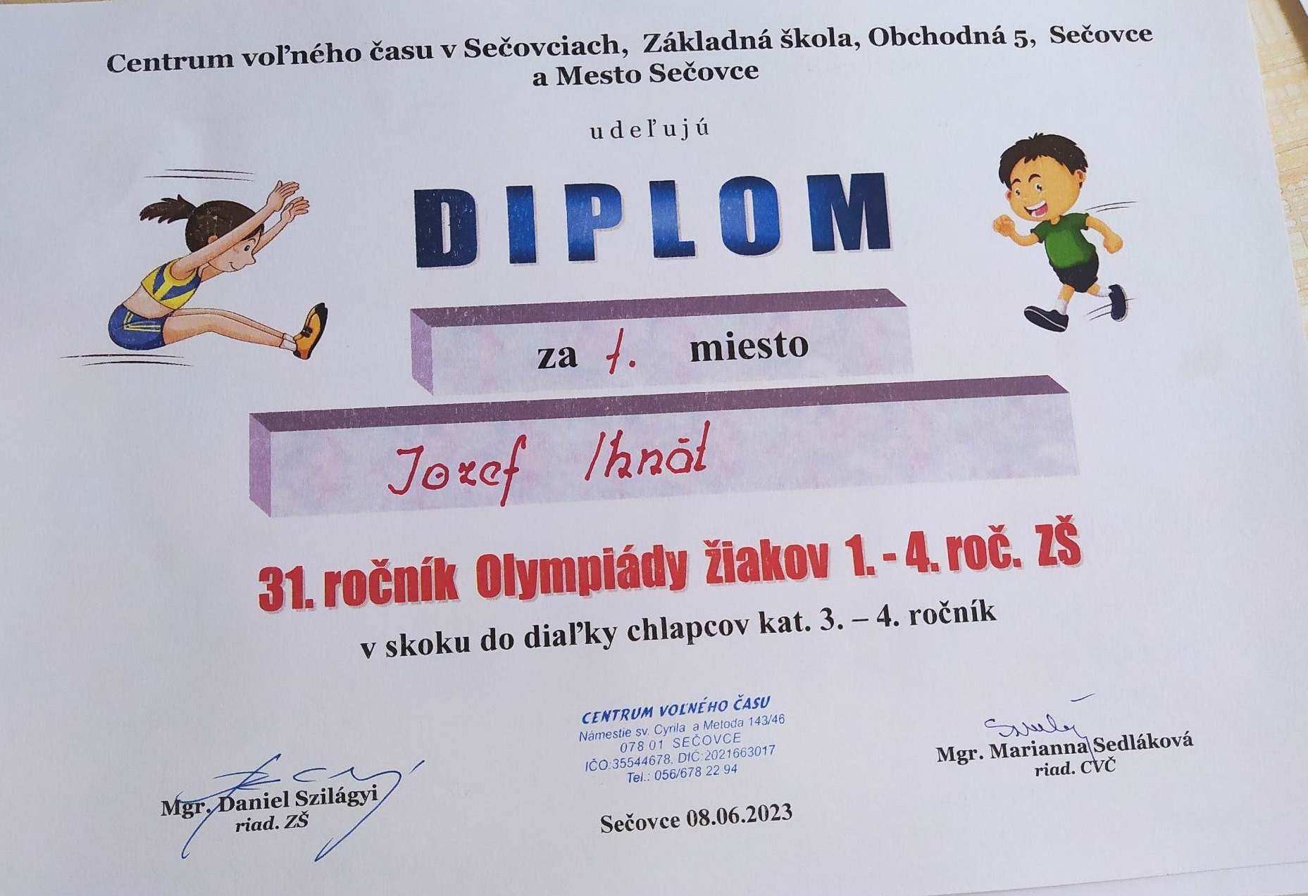 Detská olympiáda  Sečovce 2023 - Obrázok 2