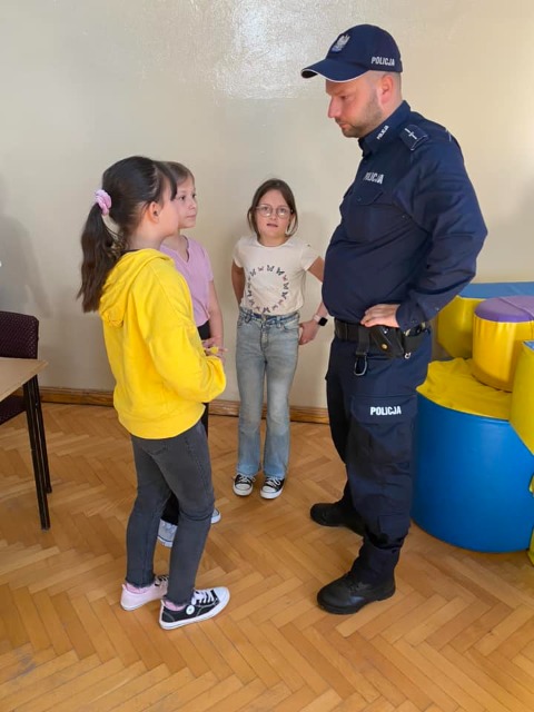 Spotkanie z policjantami - Lipnica Górna - Obrazek 2