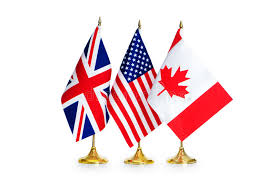 English Speaking Countries Flags Stock Photo - Image of culture, american:  13521736