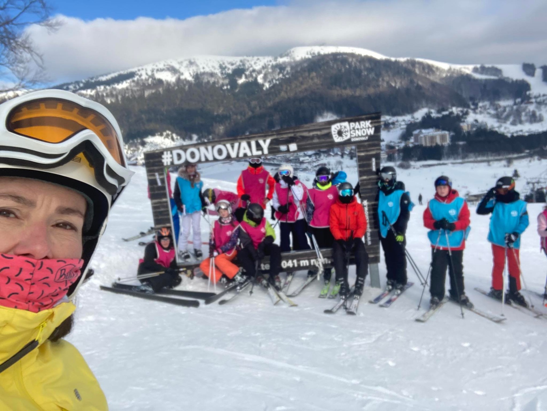 2. deň lyžiarskeho kurzu - Obrázok 1