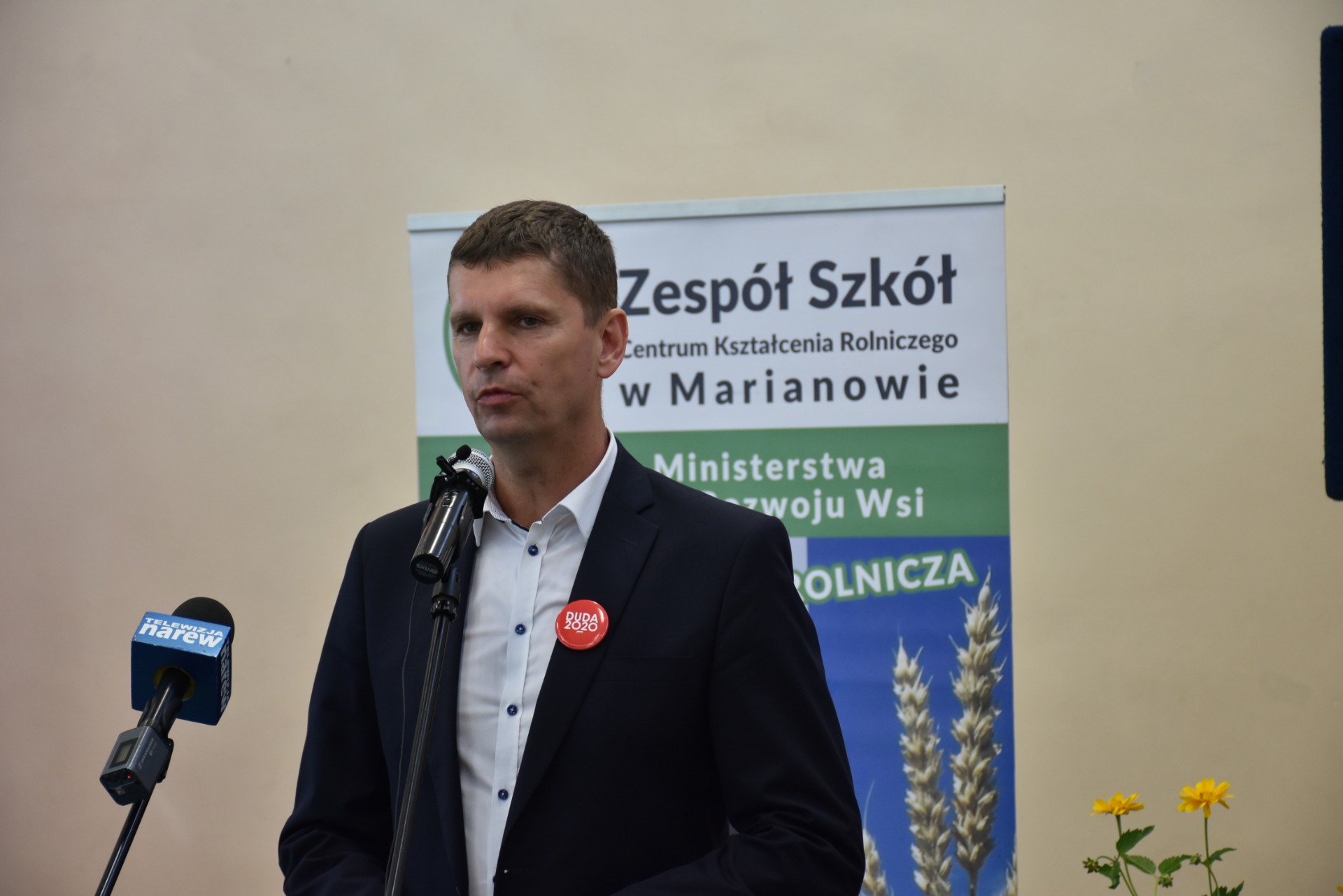 Minister Jan Krzysztof Ardanowski odwiedził Zespół Szkół w Marianowie - Obrazek 4