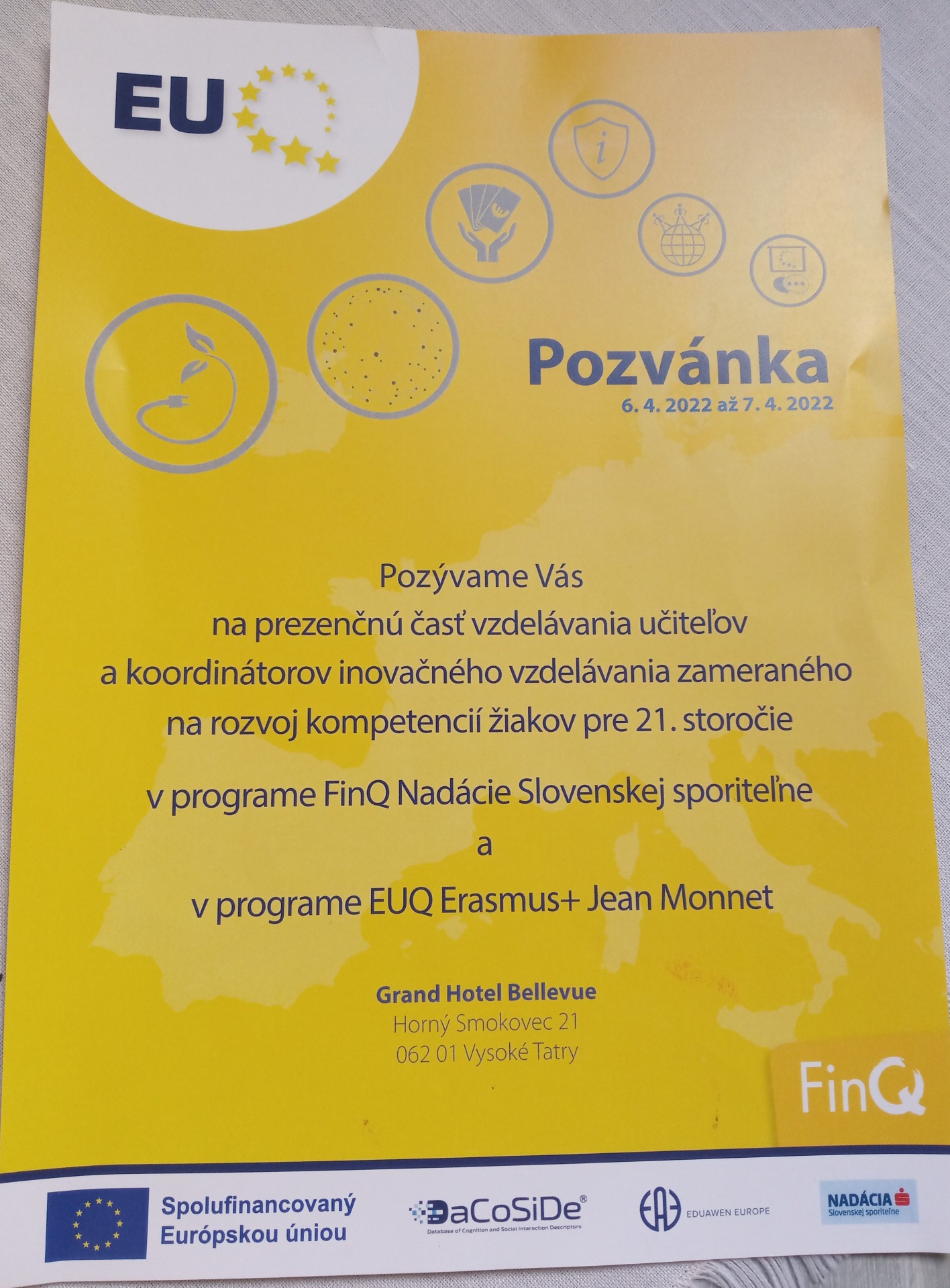 Program FinQ – inovácia vo finančnom vzdelávaní  - Obrázok 1