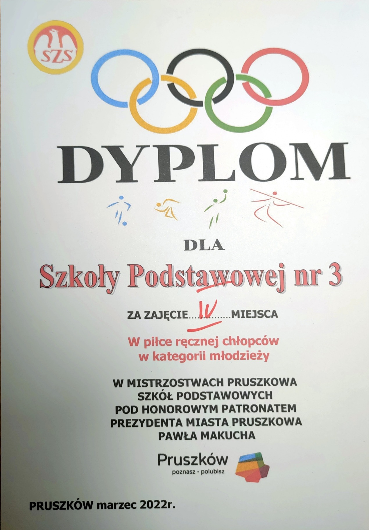 Mistrzostwa Pruszkowa w piłce ręcznej chłopców  z roczników 2007 i 2008 - Obrazek 6