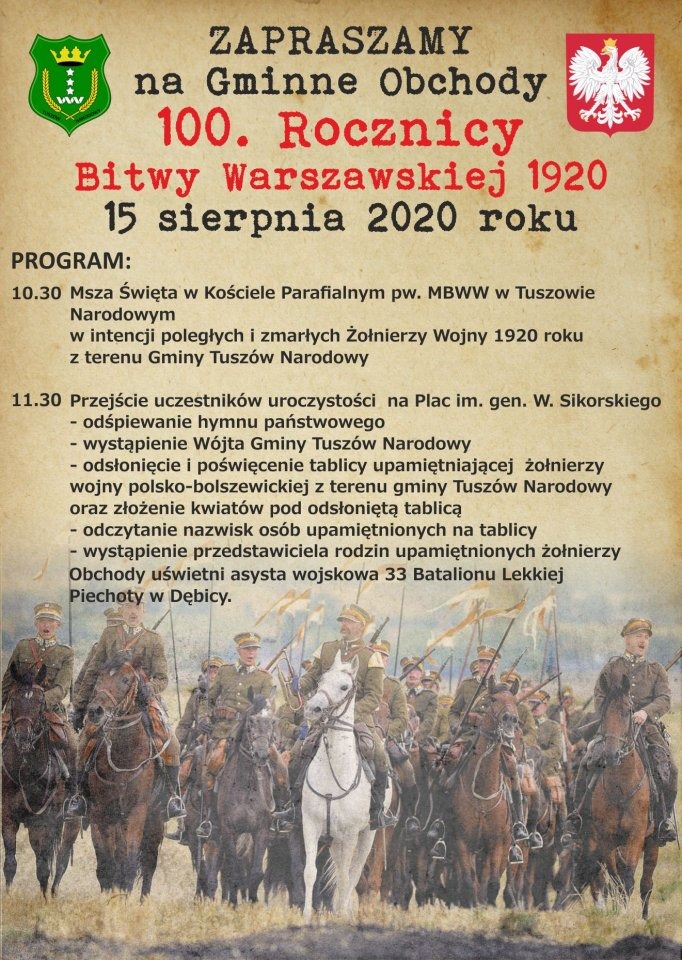 100. Rocznica Bitwy Warszawskiej - Obrazek 1