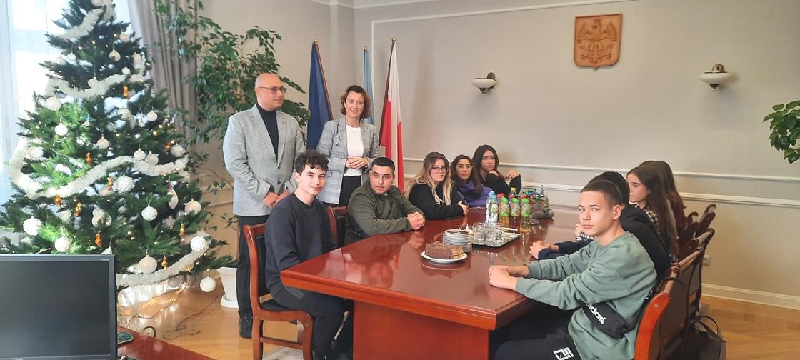 Uczniowie z Turcji z wizytą w Sieniawie
