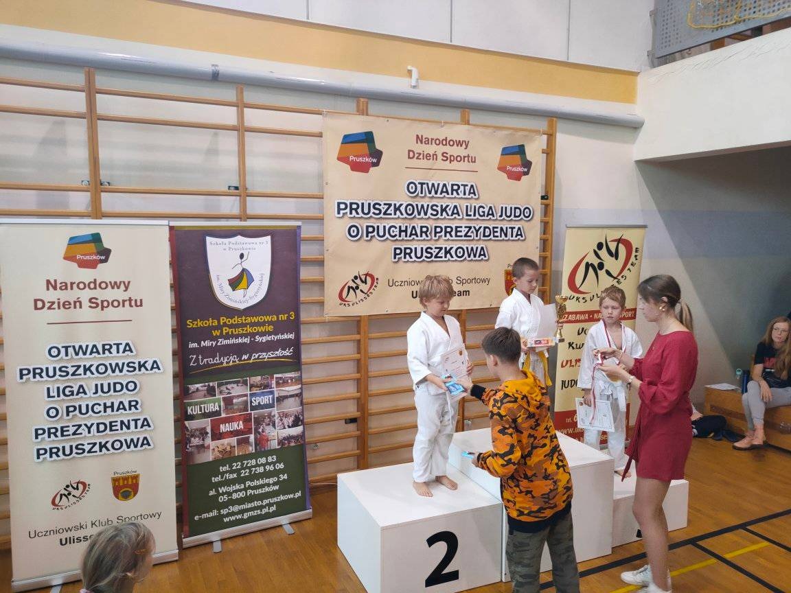 Narodowy Dzień Sportu - Otwarta Pruszkowska Liga Judo o Puchar Prezydenta Pruszkowa - Obrazek 3